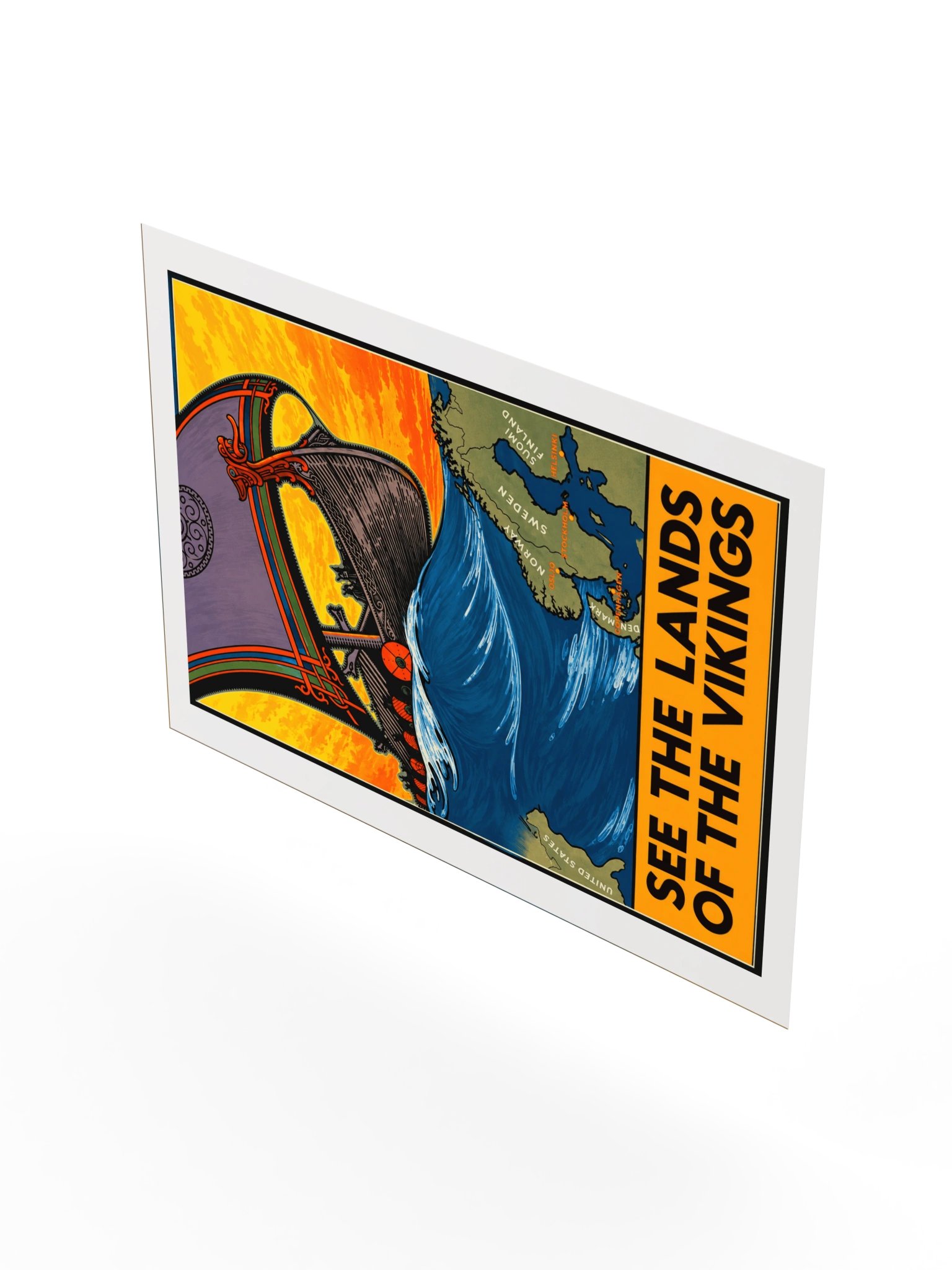 See the Lands of the Vikings Poster product image (58)