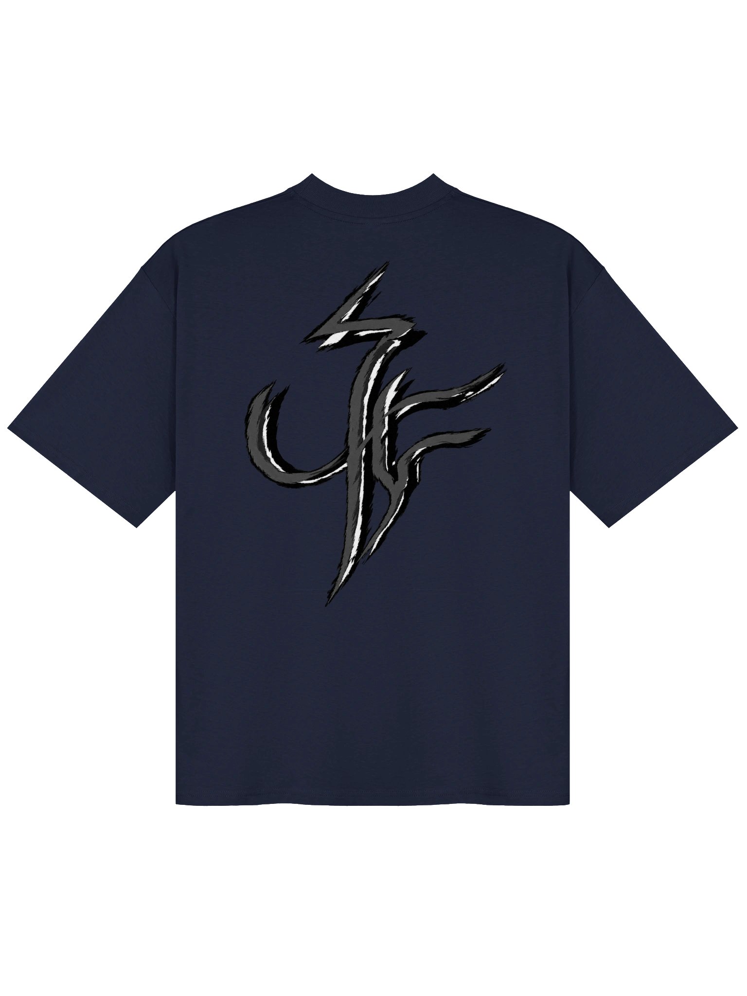UTF-02 // Classic Mark Tri-Tone Oversized Tee product image (2)
