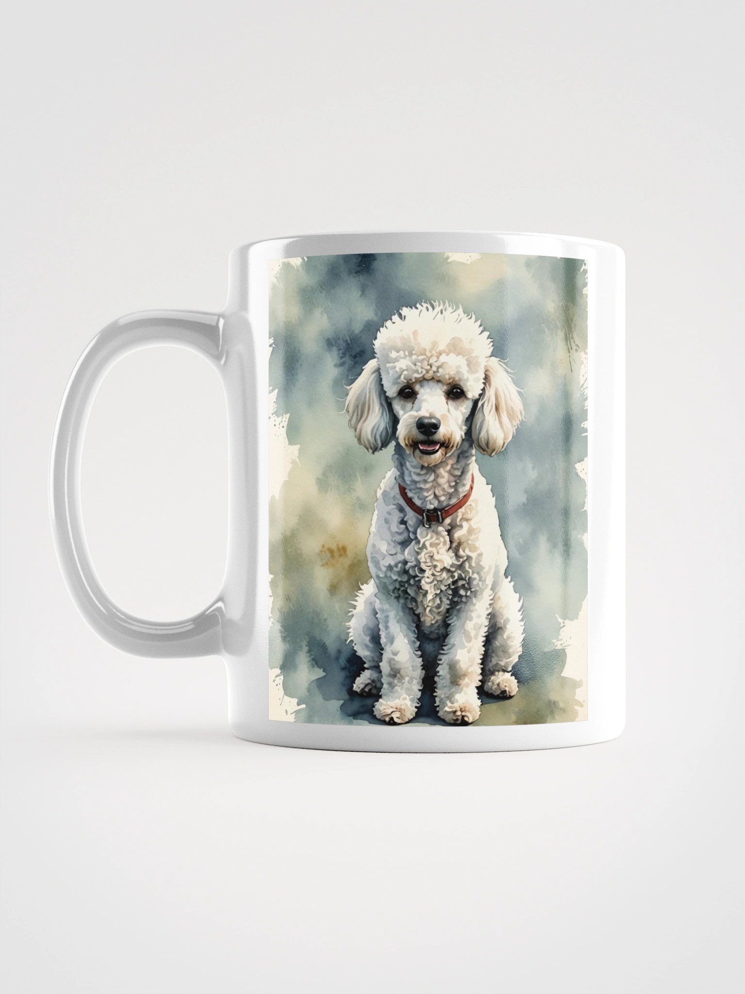 White Poodle | Dog Coffee Mug product image (2)