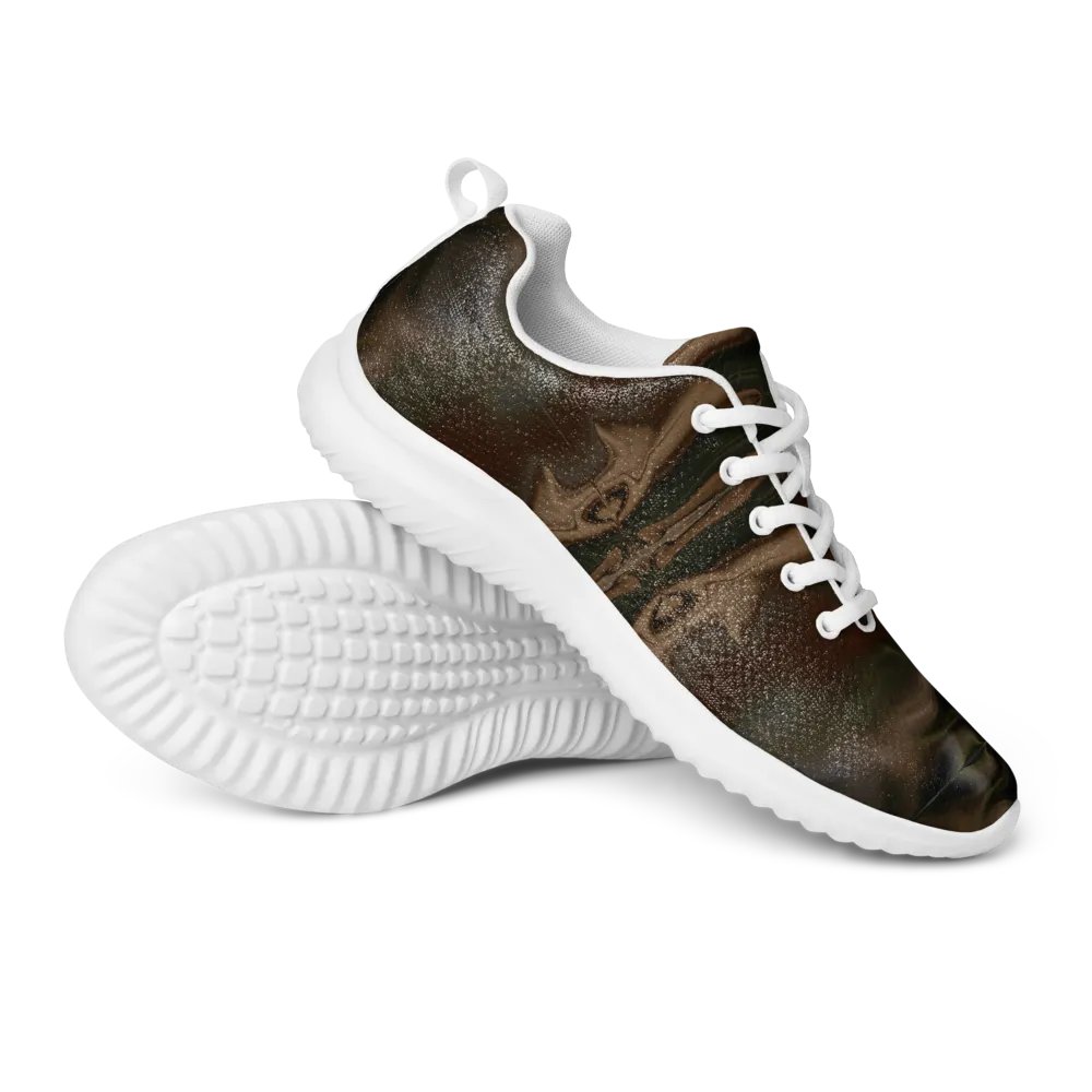 Earth Wave Camouflage Pattern Men's Athletic Shoes product image (10)