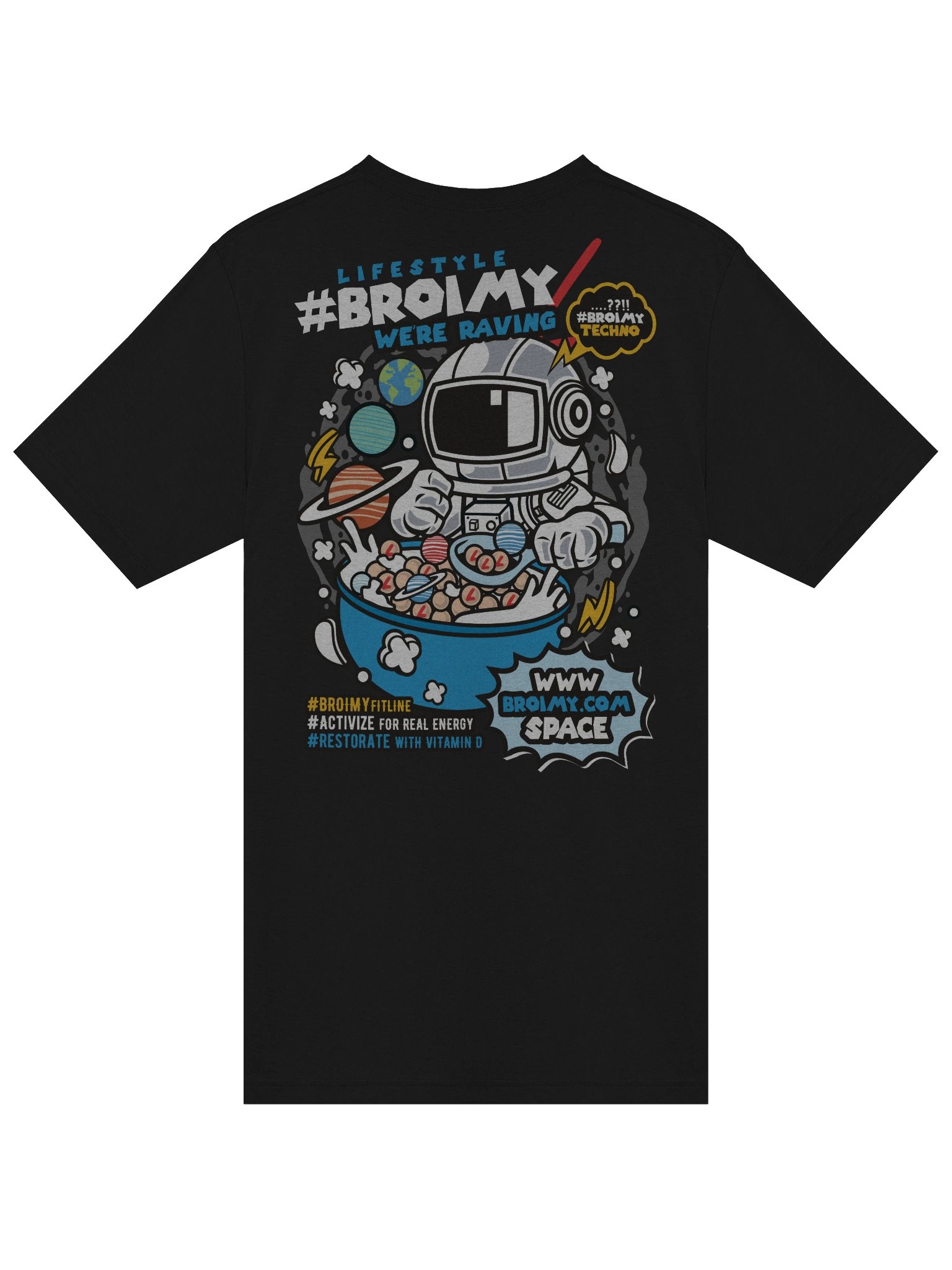 RULon #BROiMY "COSMONAUT" t-shirt product image (4)