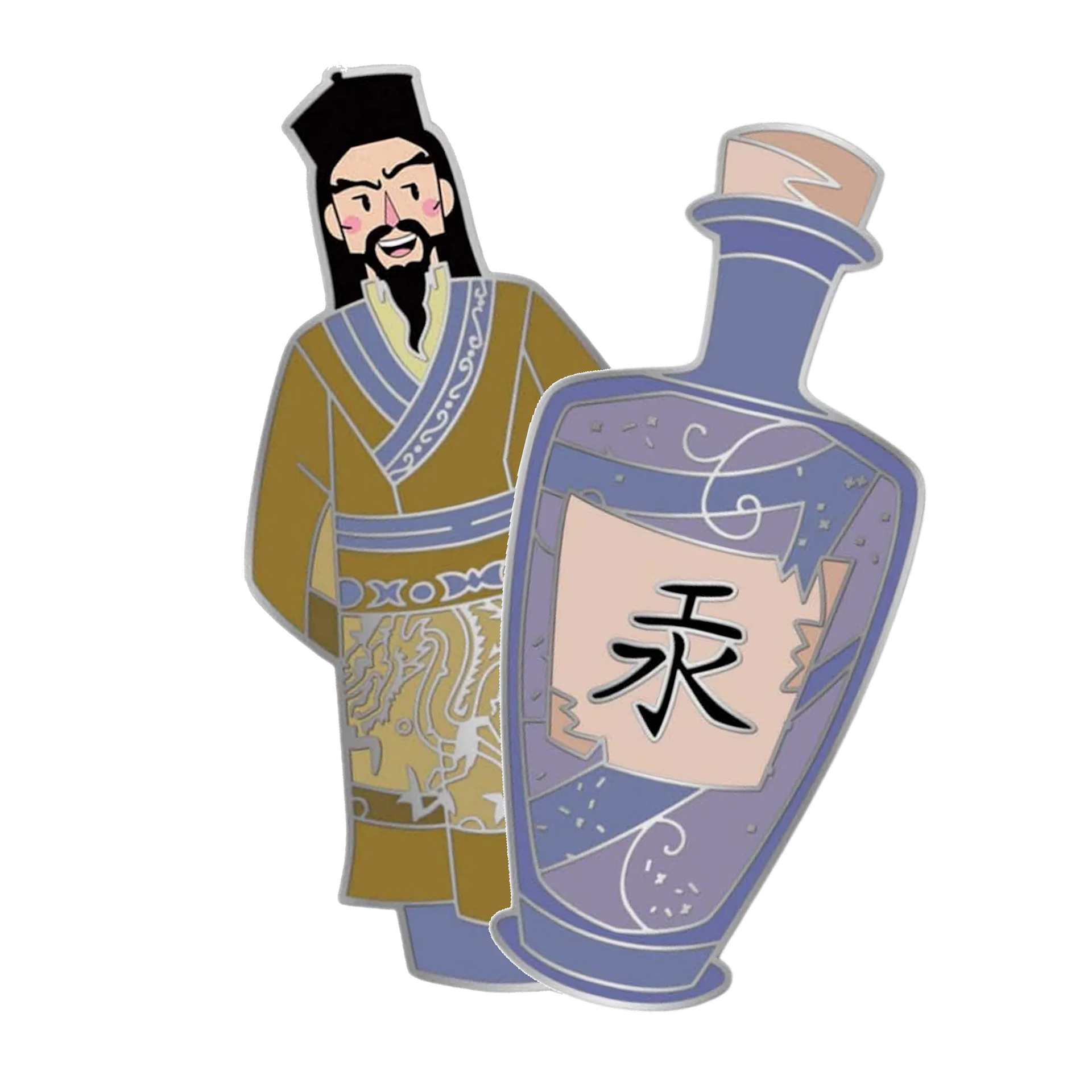 Qin & Mercury Pin Set product image (1)