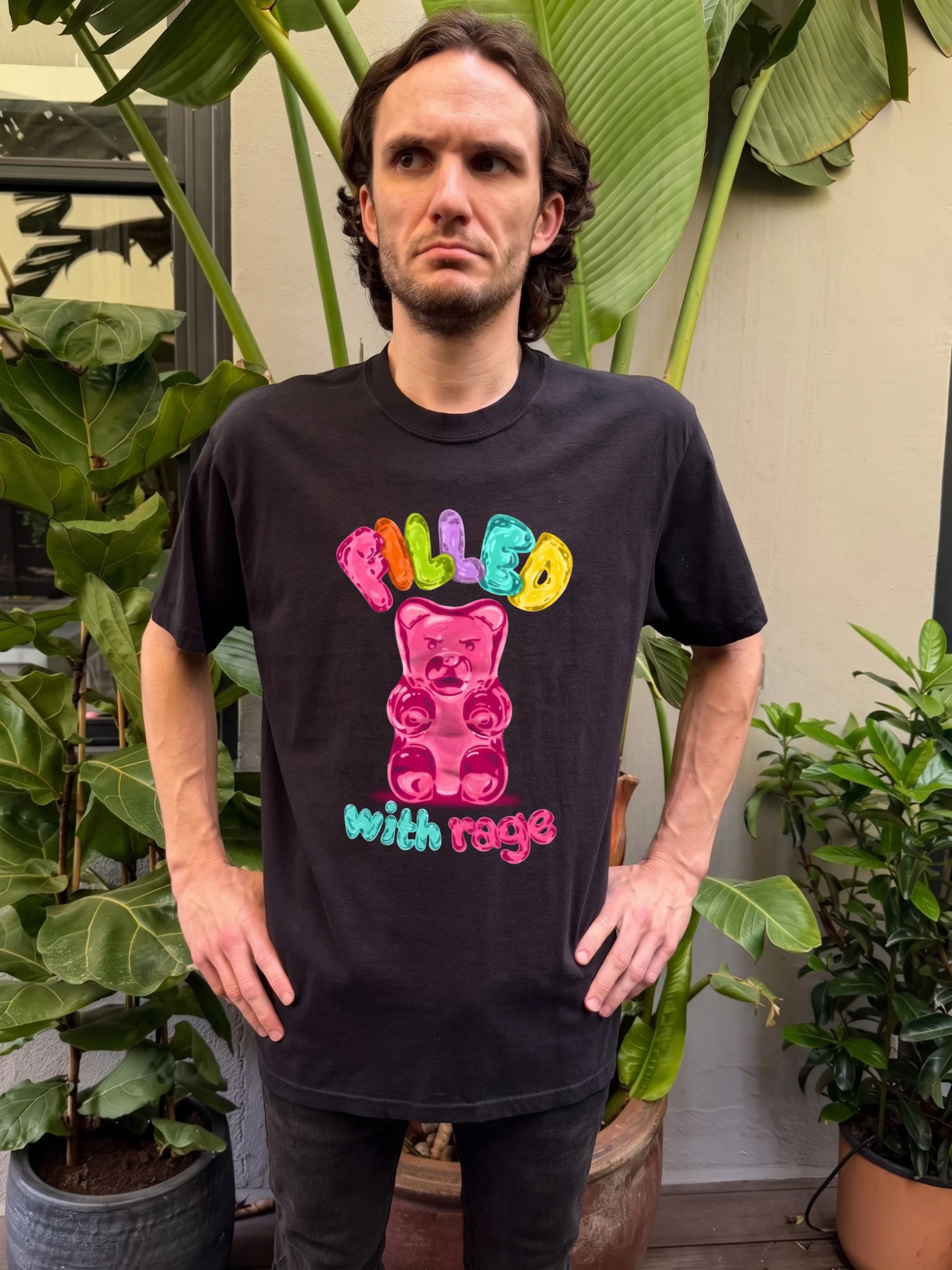 Filled With Rage Unisex Tee product image (2)
