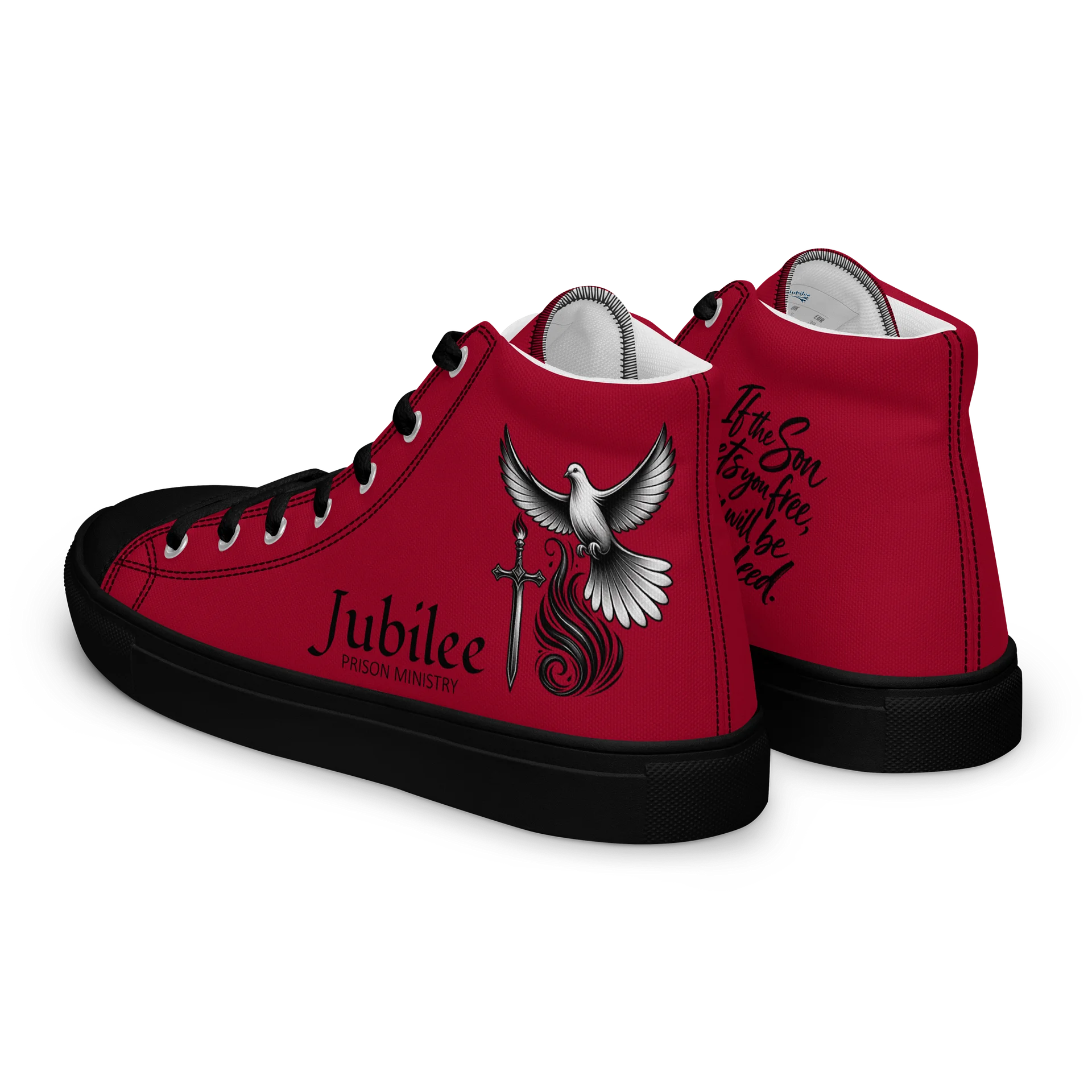 Men's Jubilee High-tops - Red product image (5)