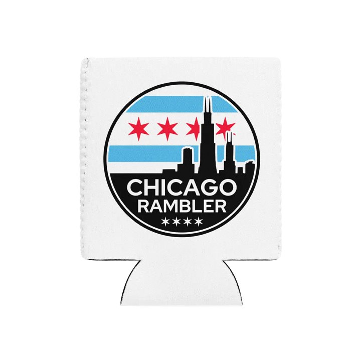 City Edition Beer Coozie White product image (1)