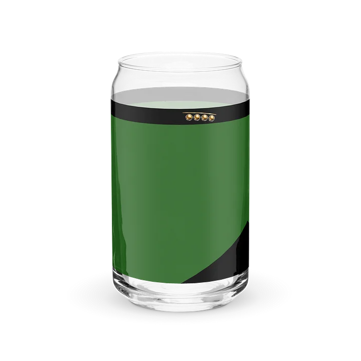 Officer Inspired Can Glass - Green Division product image (2)