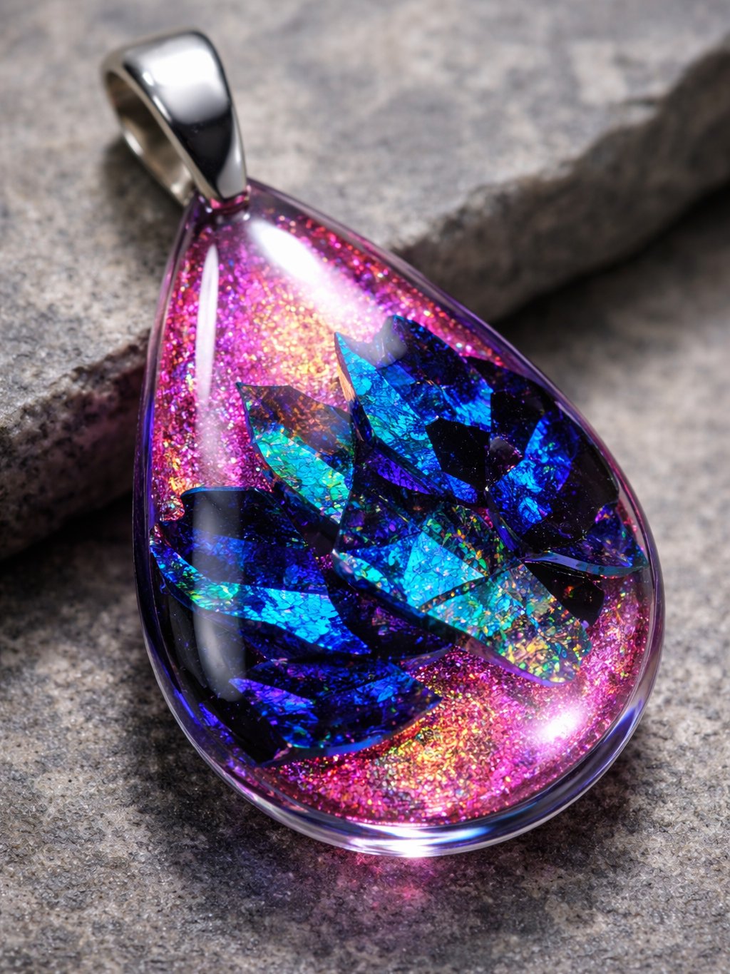 Dichroic Glass Pendant product image (1)