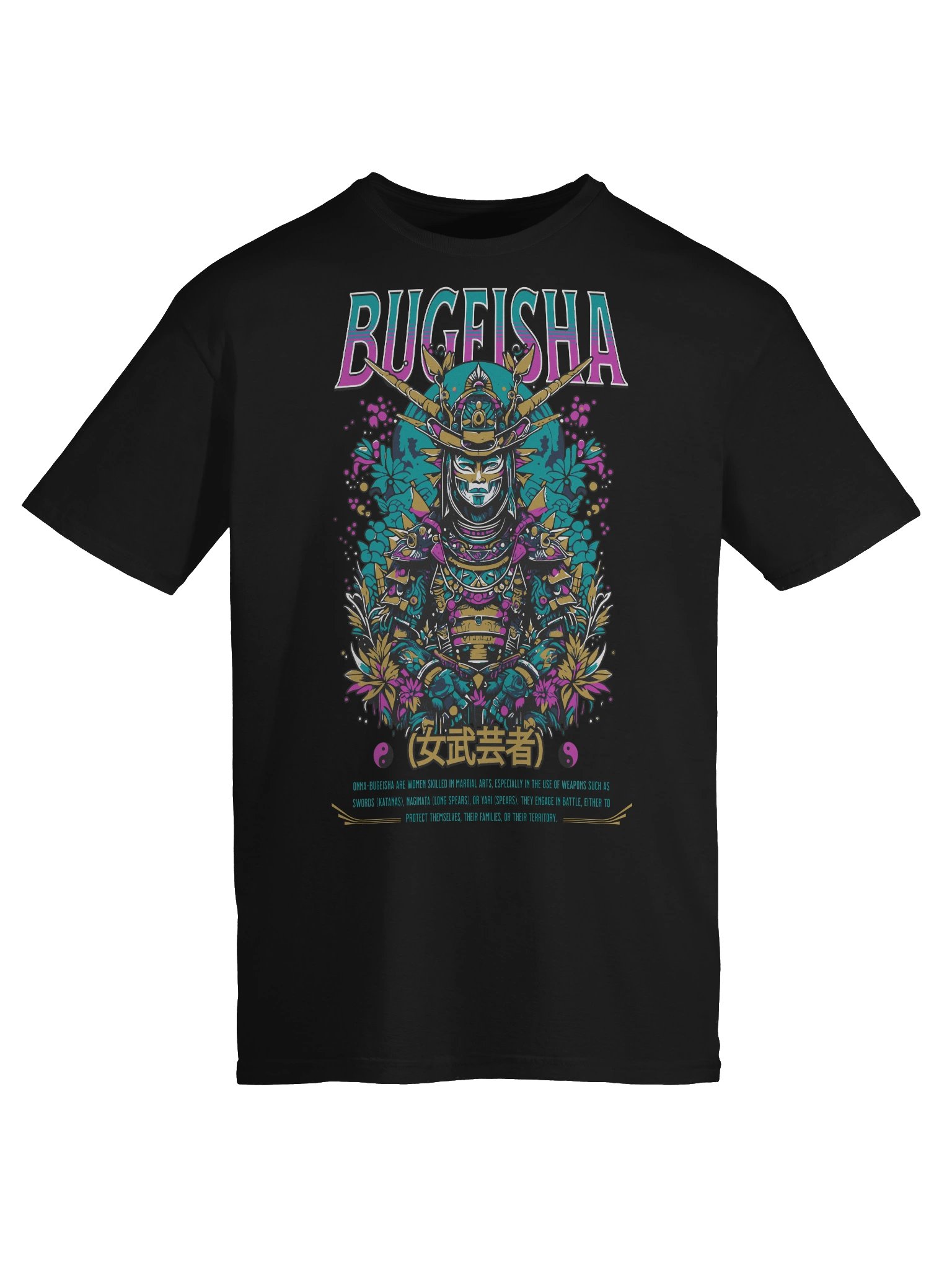 Bugeisha Onna Samurai T-Shirt - Gildan Softstyle product image (6)