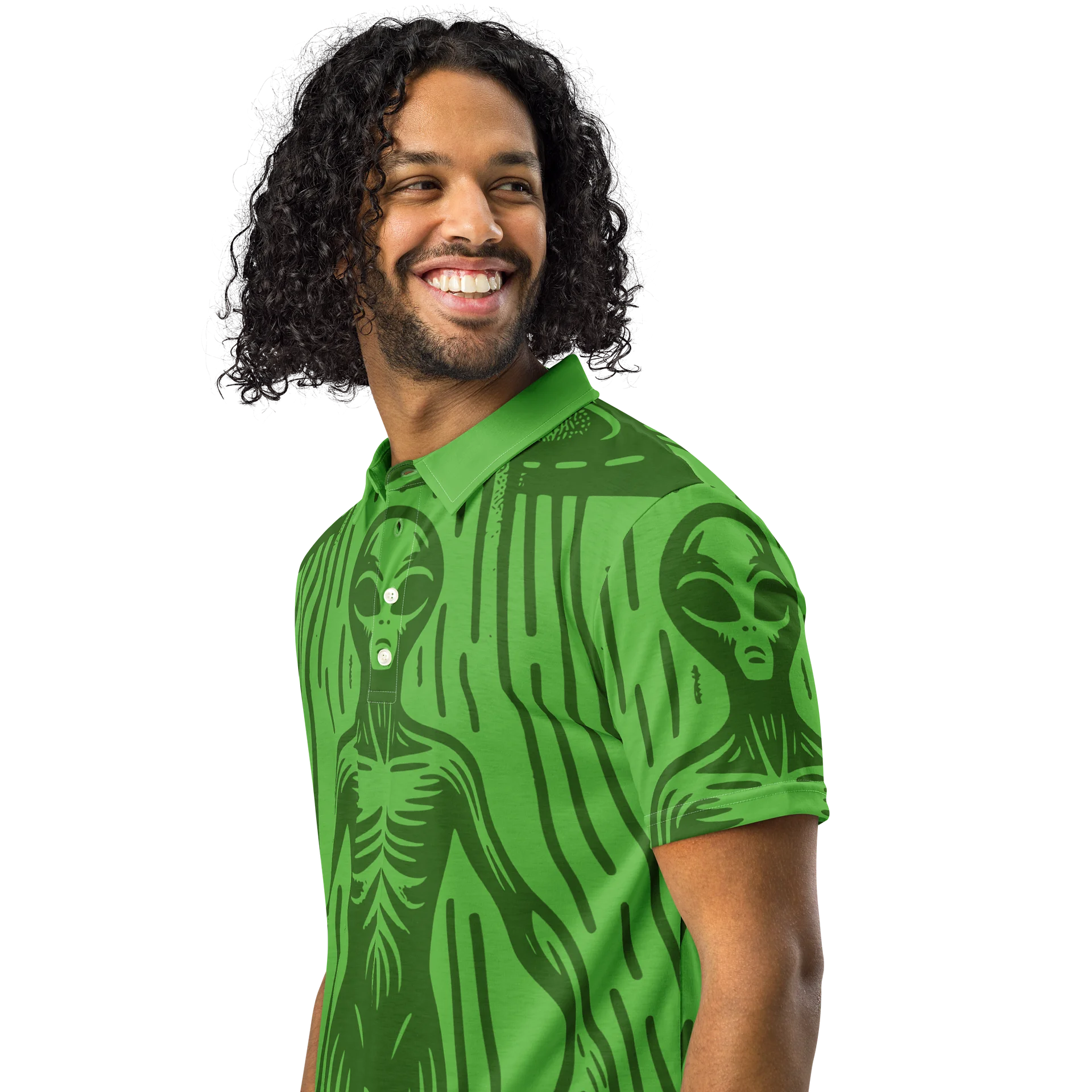Signature GreenLightStop Alien Pulse Polo product image (4)