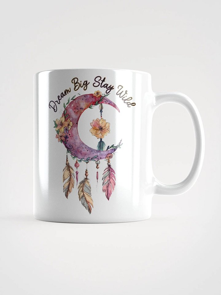 Dream Big Stay Wild White Mug product image (1)