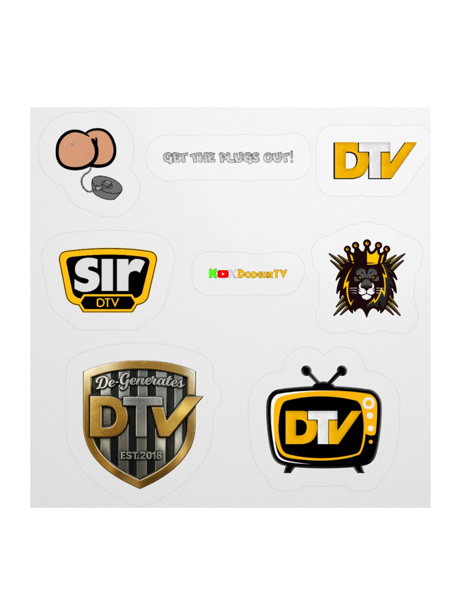 DTV Sticker Collection product image (2)