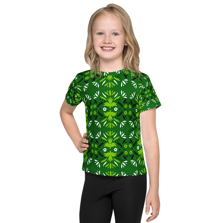 All-Over Print Kids Crew Neck T-Shirt product image (1)