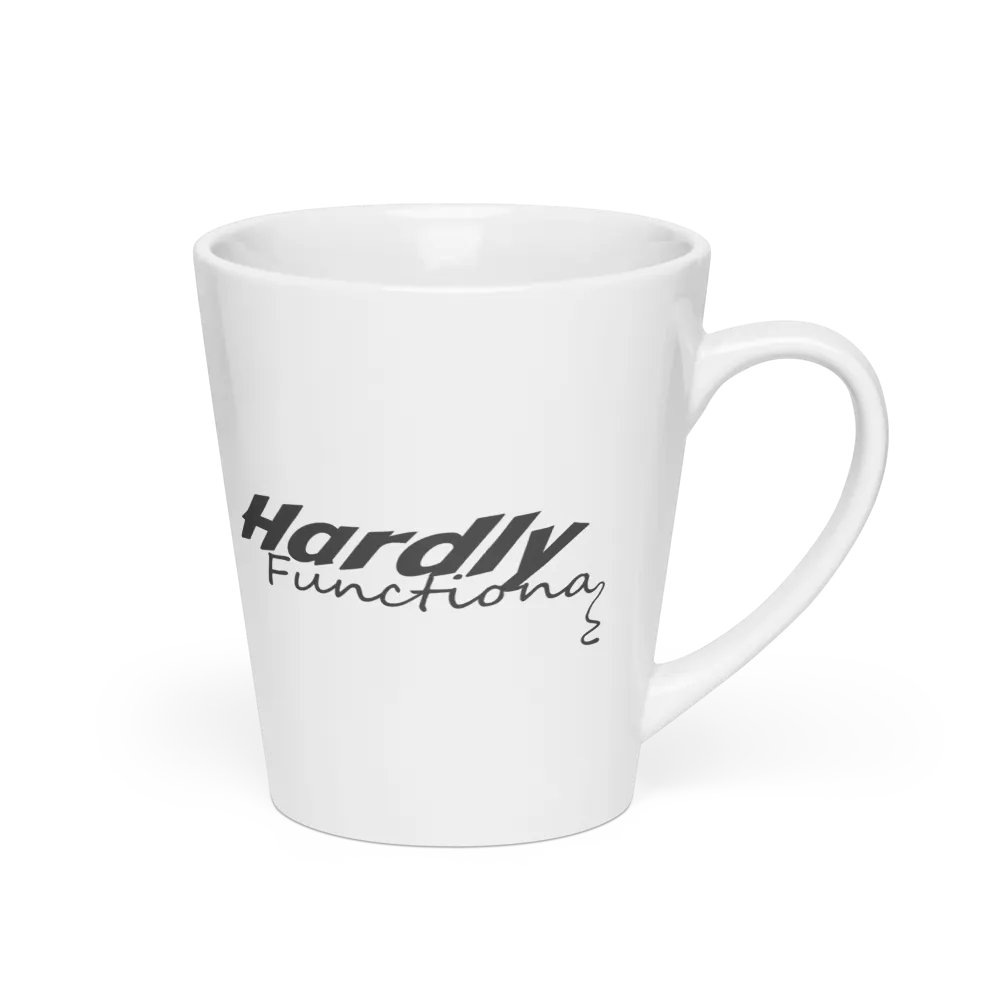 Hardly Functional Latte Mug product image (2)