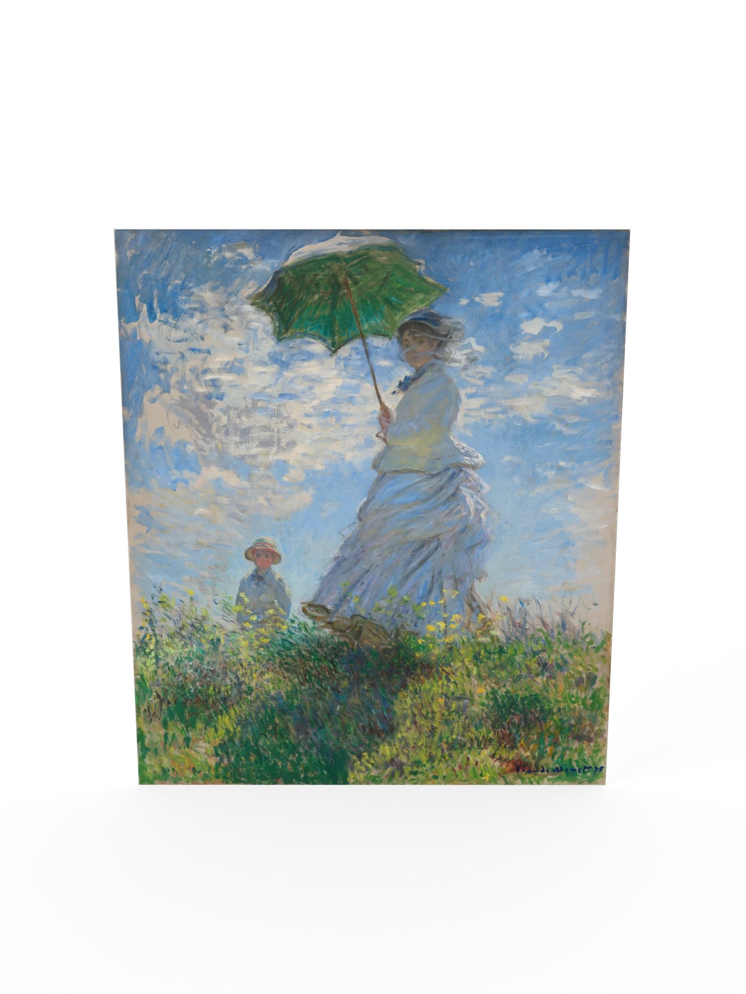 Claude Monet, Woman with a Parasol (1875) Fine Art Print product image (33)