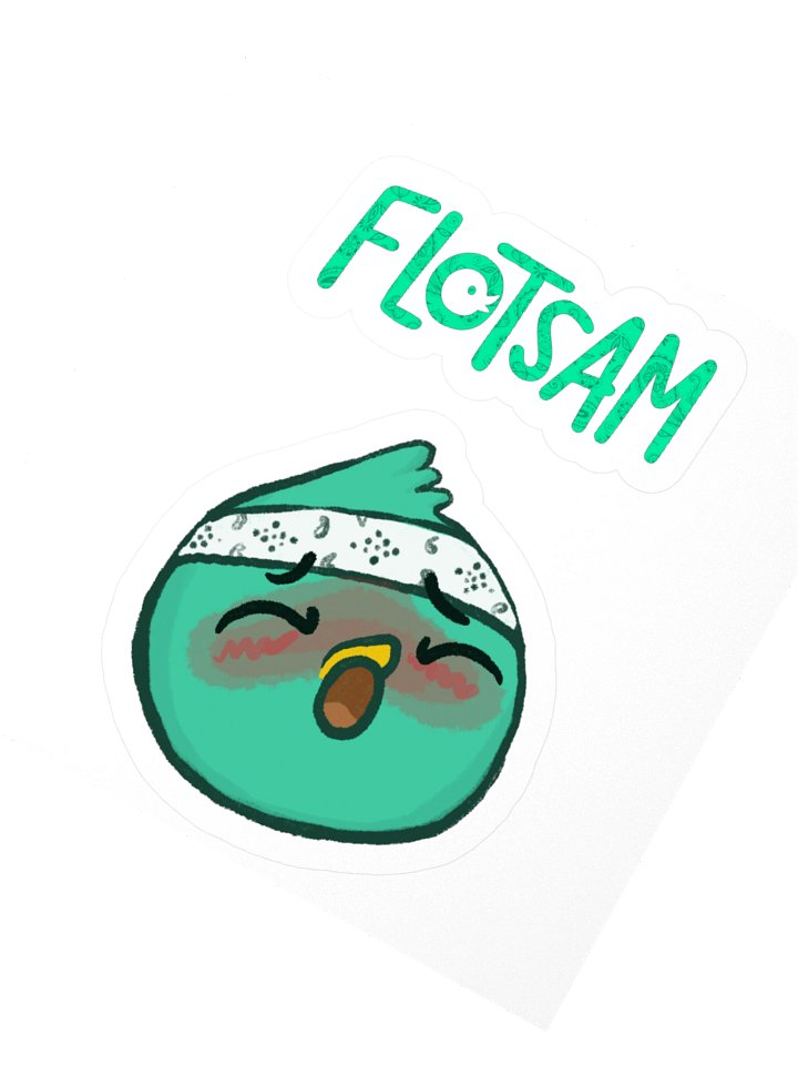 flotgasm sticker product image (2)