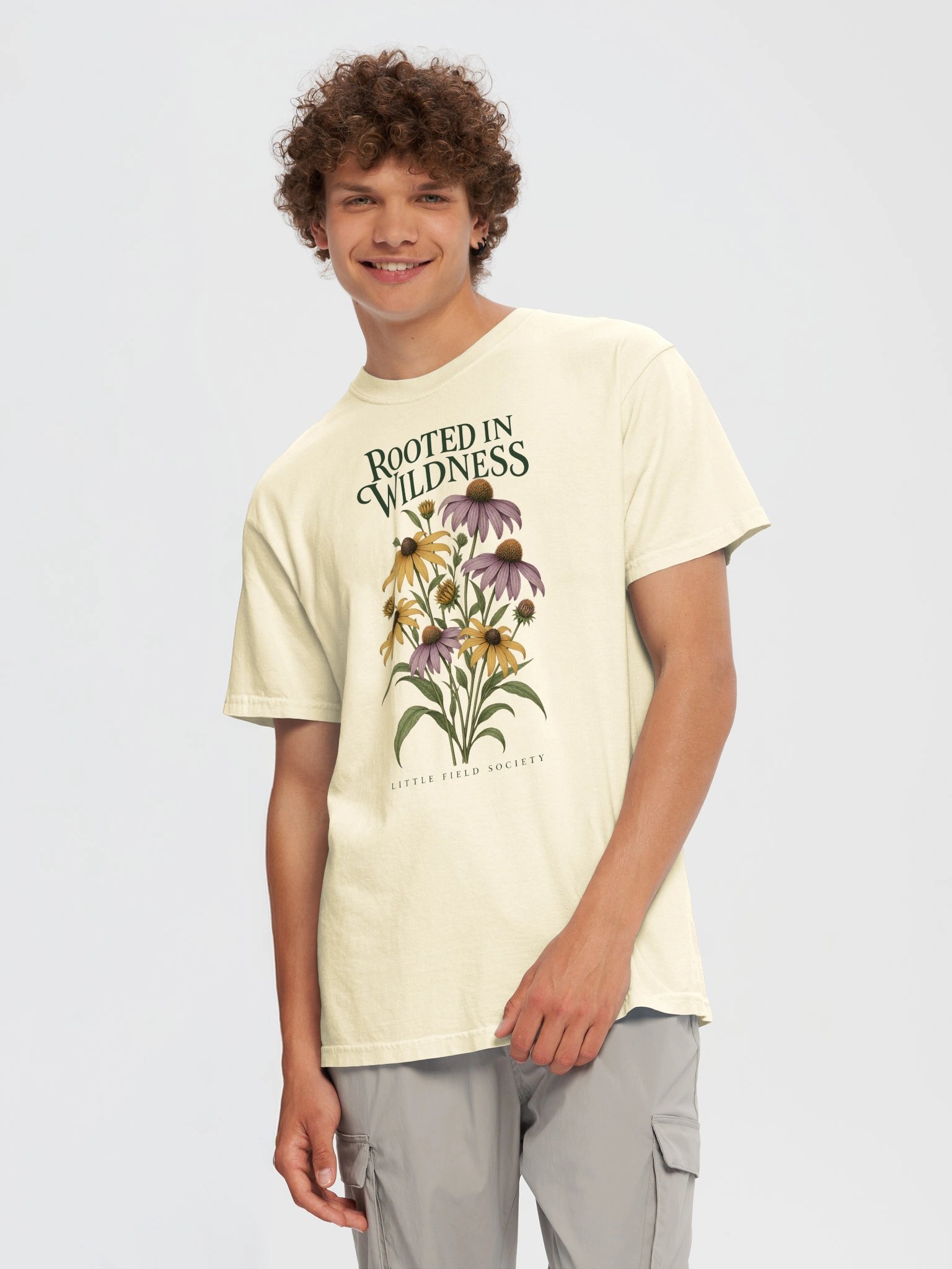 Rooted in Wildness — Wildflower T-Shirt product image (2)