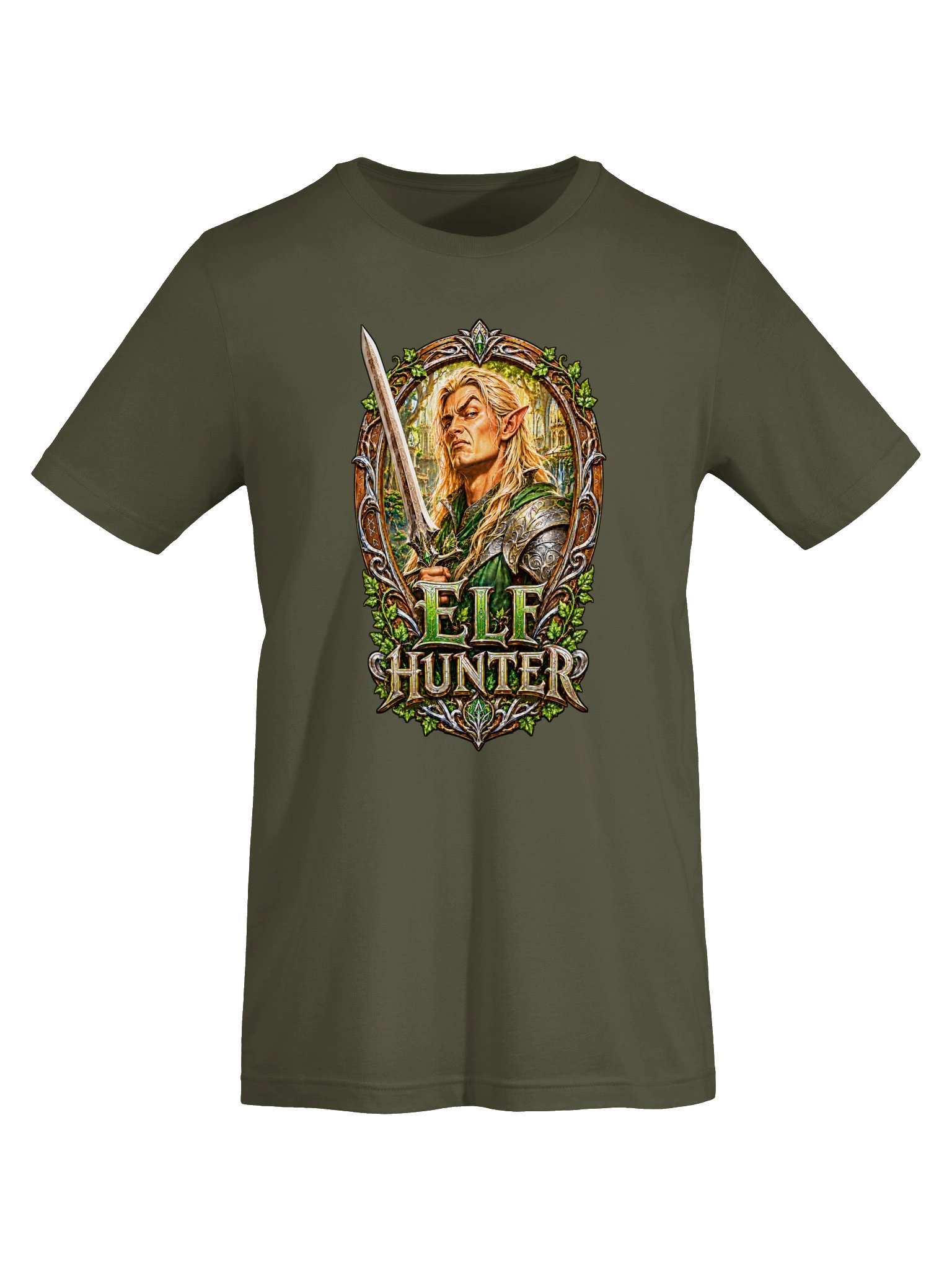 ELF HUNTER: How Dare You | Fantasy RPG T-Shirt product image (5)