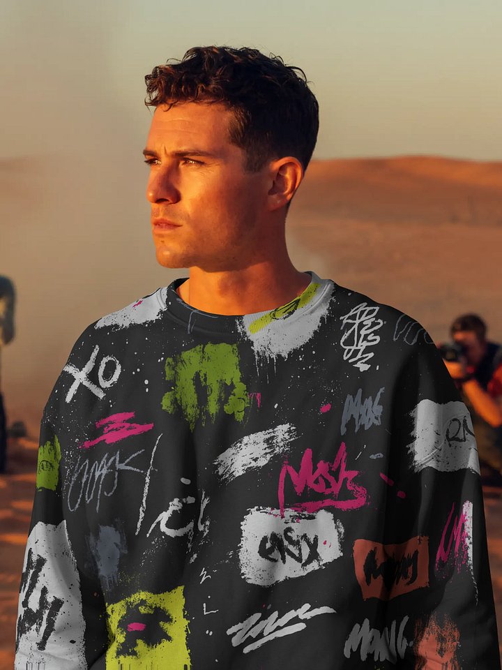 PSYCHO Collection – Cognitive Noise – All-Over Sweatshirt product image (2)