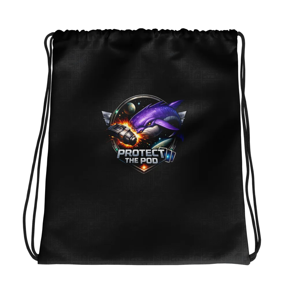 Protect the Pod Drawstring Bag product image (1)