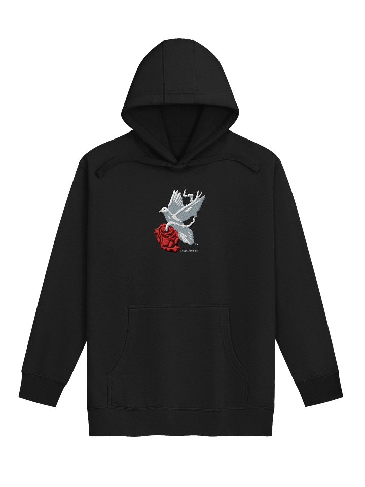 Peaceful Bloom Hoodie (Embroidered) product image (1)