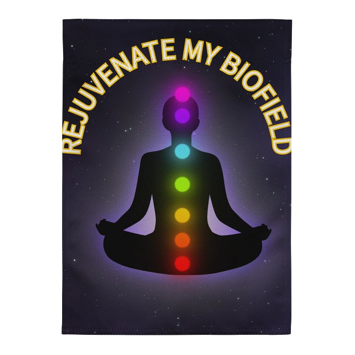 Even plants have a Biofield Garden Flag product image (1)
