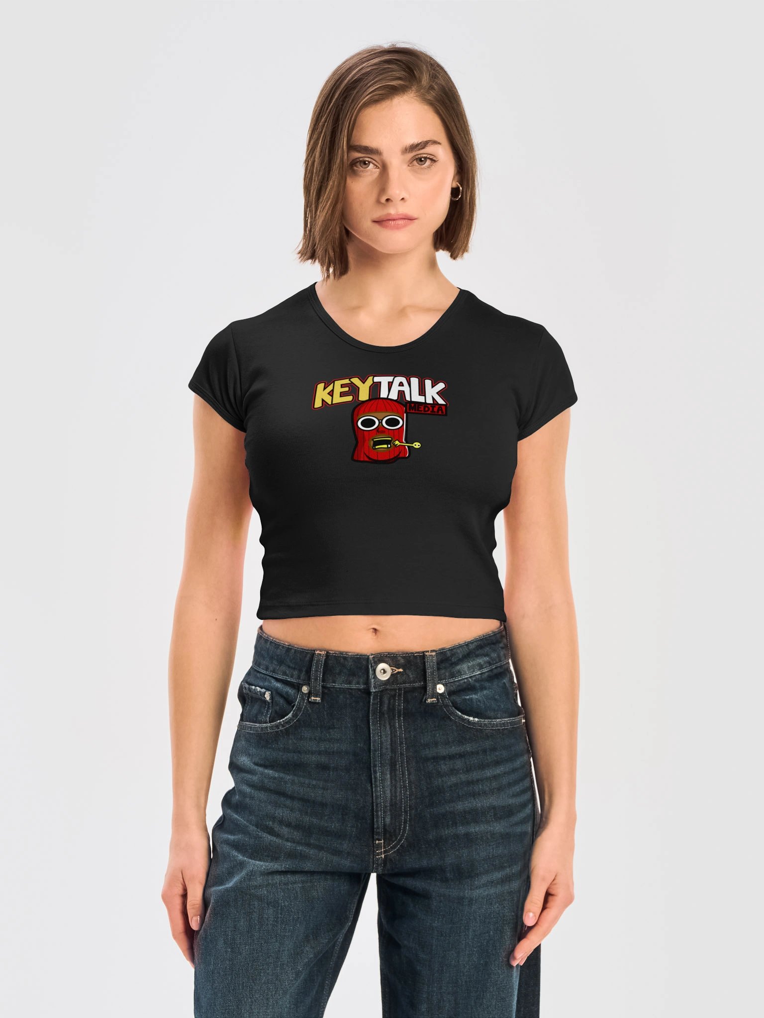 crop top ( OG Key Talk Logo) product image (12)
