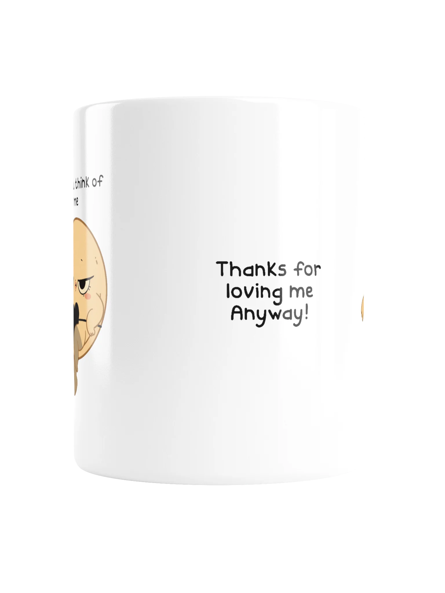 How you think of me vs how I actually look | Mug product image (5)