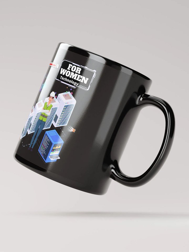 For Women Technology Black Mug product image (2)