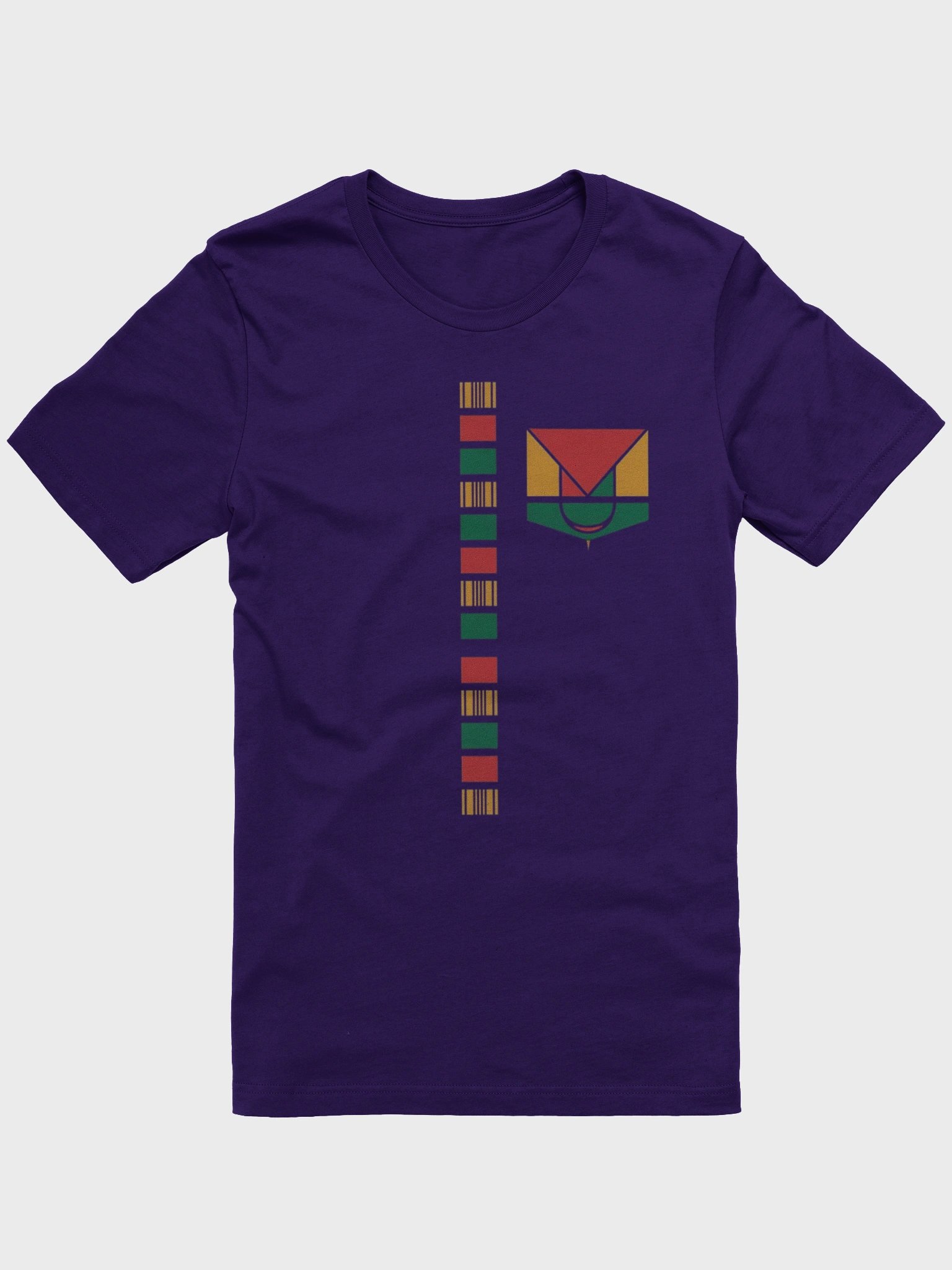 African Print Dashiki Kente Art Black History Month Supersoft T-shirt product image (1)