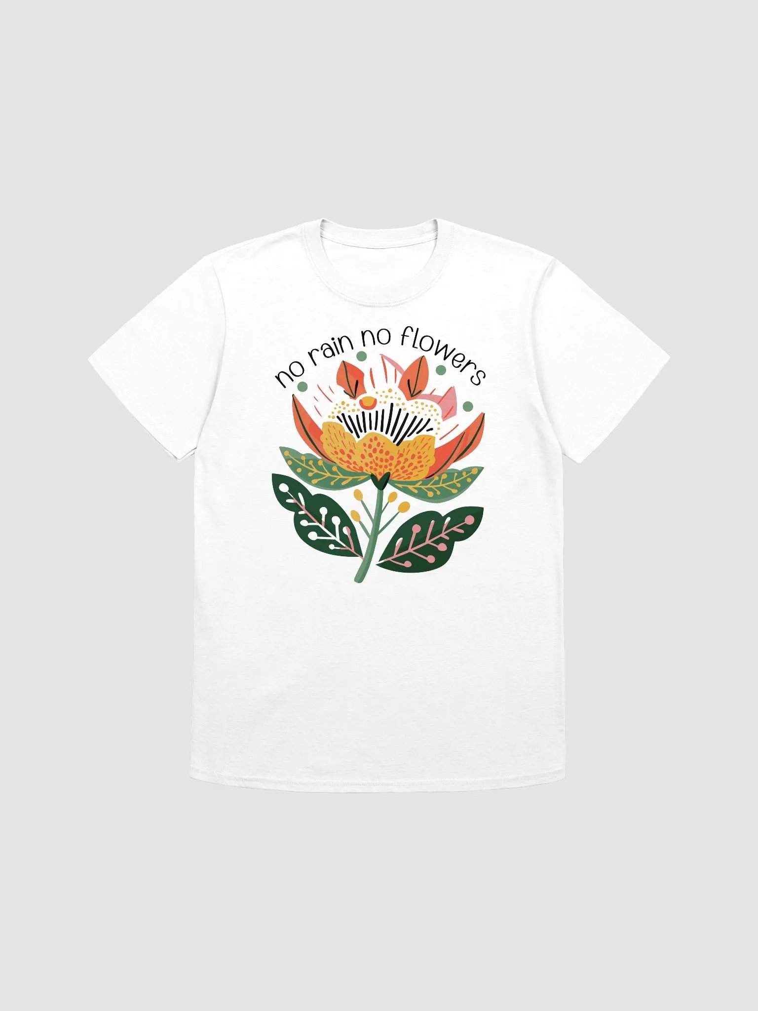 Vibrant Floral Fusion Tee product image (1)