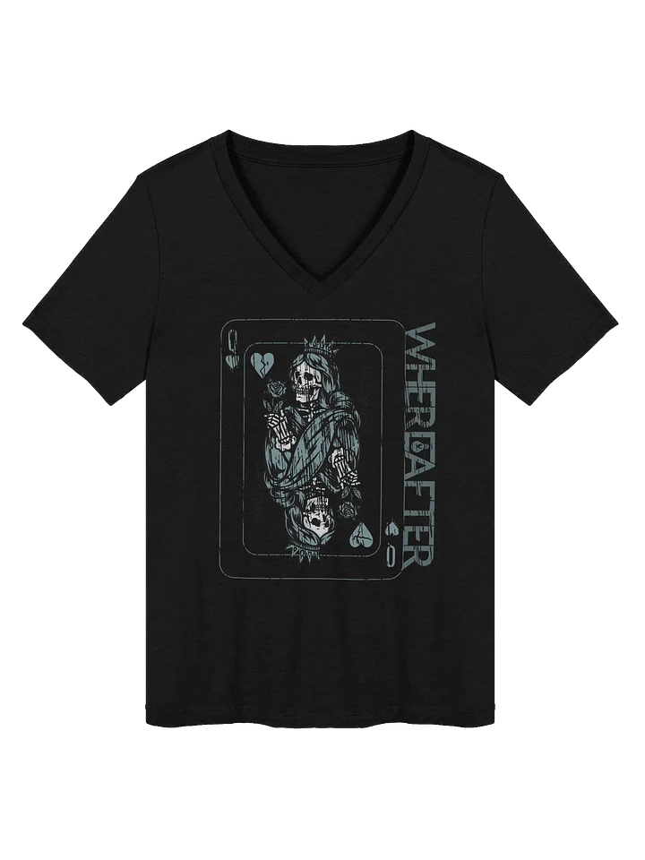 Queen of Hearts Women's V-Neck product image (1)