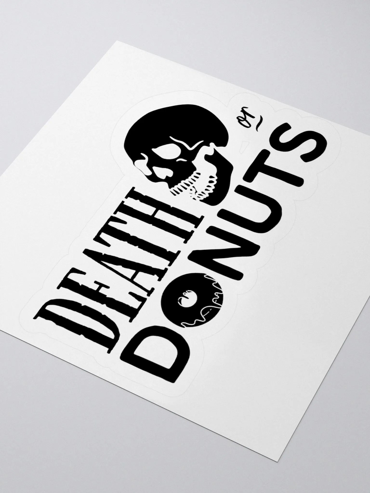 Death or Donuts Sticker product image (3)