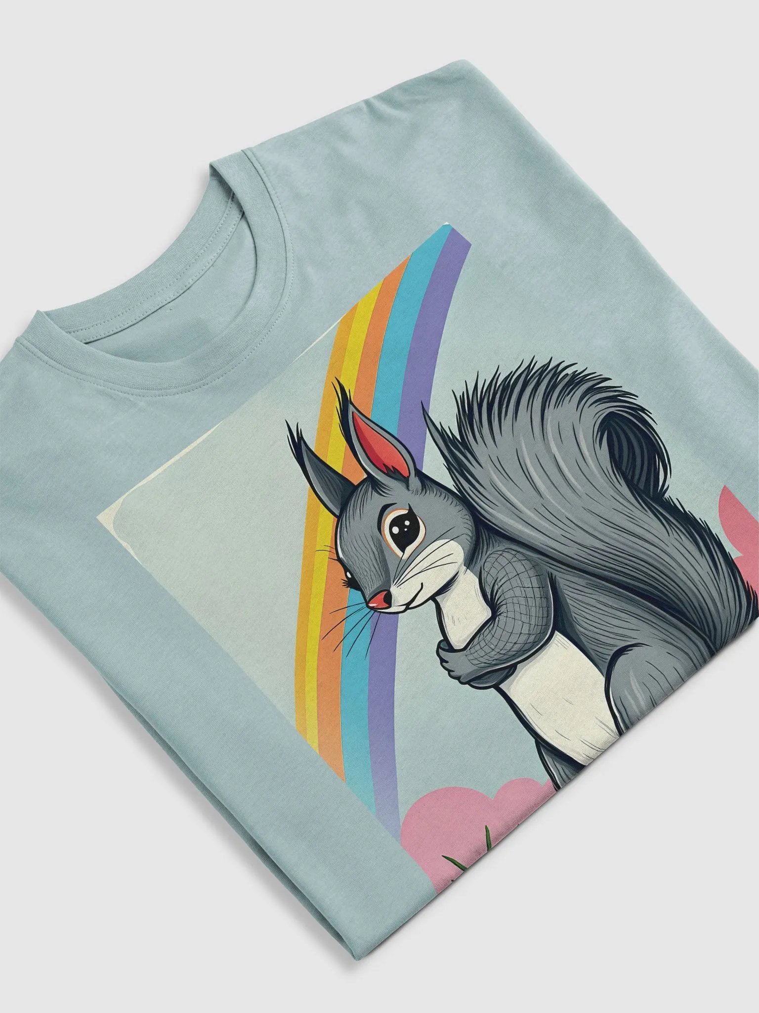 Rainbow Squirrel Unisex Tee product image (5)