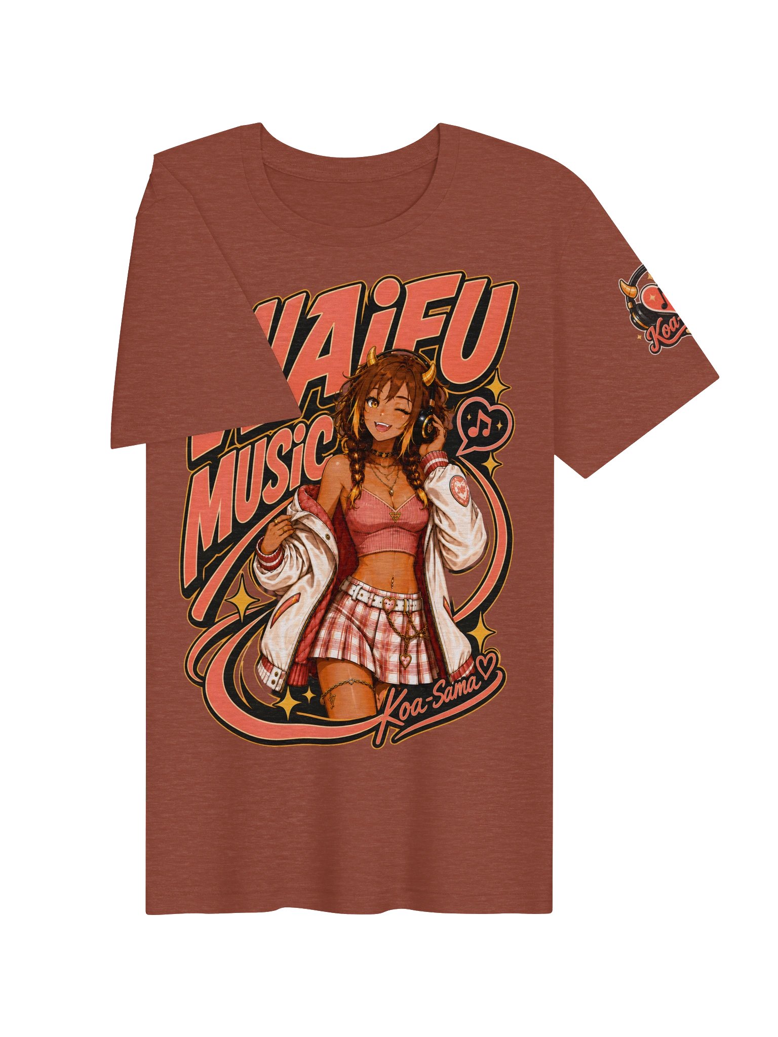 Koa-sama Waifu Music T-Shirt product image (17)