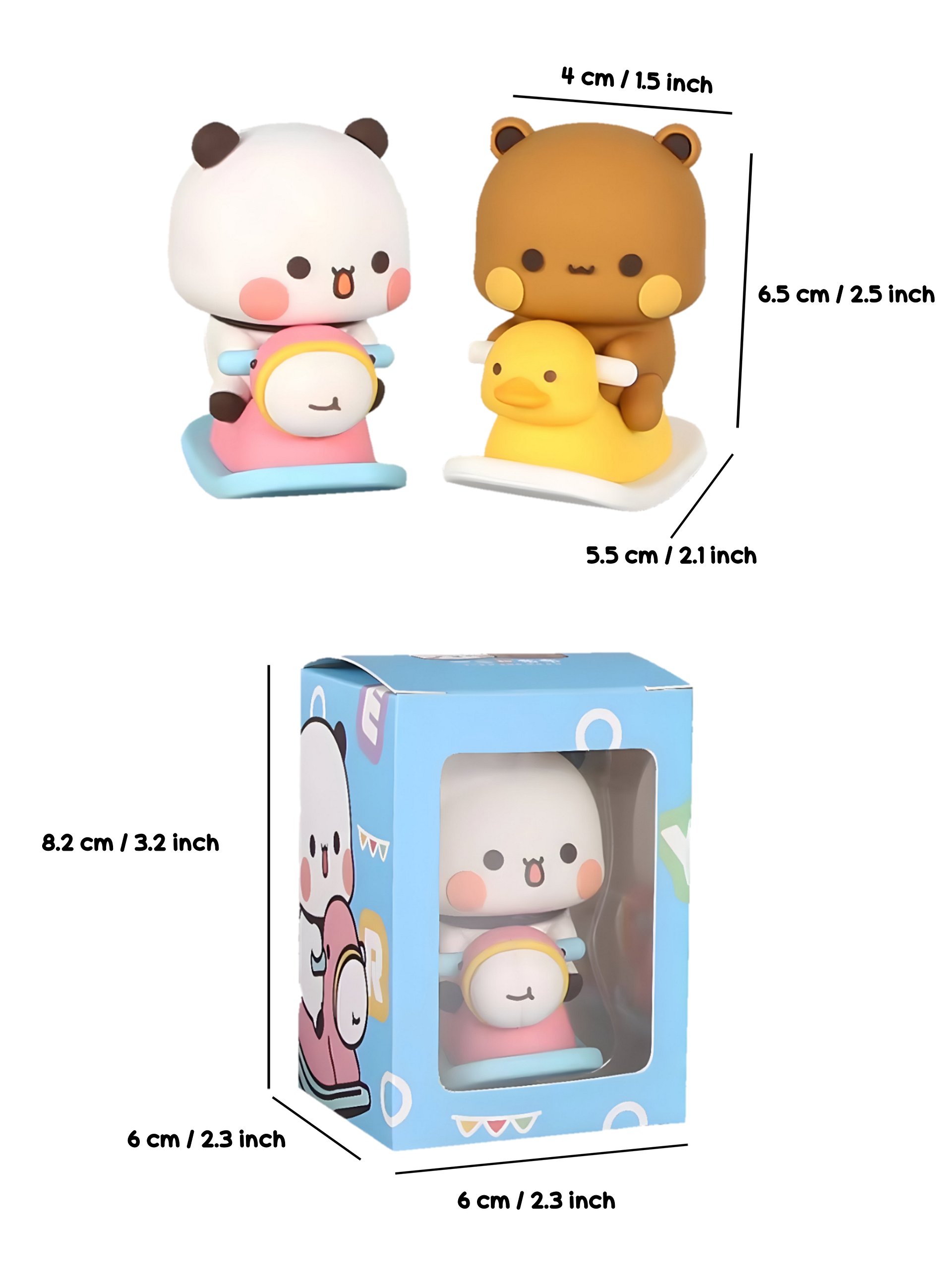 Bubu Dudu Rocking Horse Figurine Set product image (4)