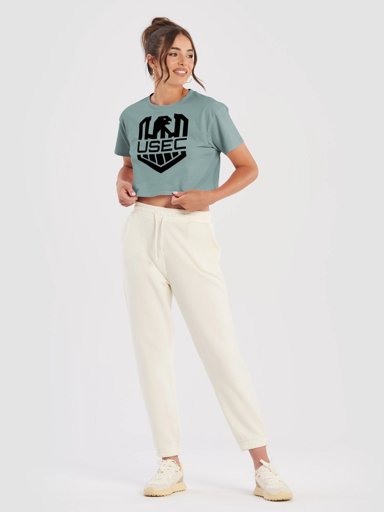 Black USEC Crop Top product image (19)