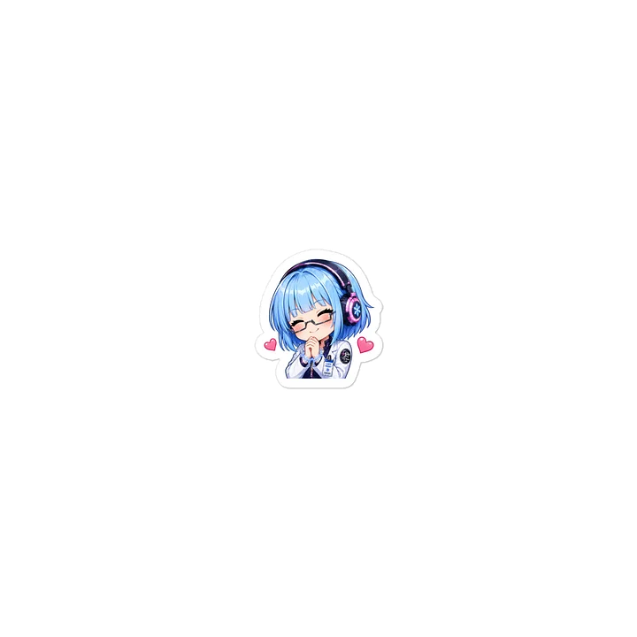 Lady Frost Love Emote - Die Cut Sticker product image (2)