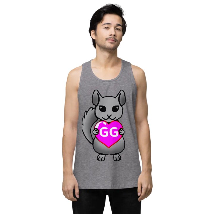 GG Chinchilla Heart Tank Top by GGMentor product image (1)