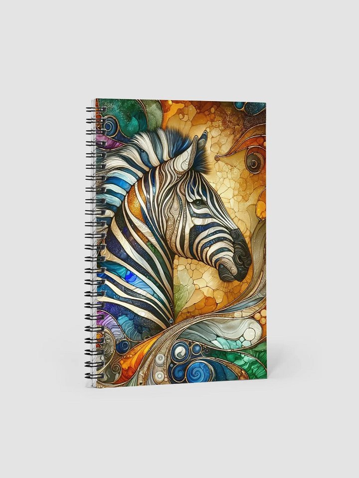 Mosaic Zebra Dotted Journal. product image (1)