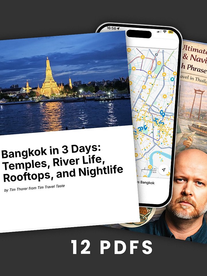 Bangkok Itinerary: 3 Days (12 PDFs Mega Pack) product image (1)