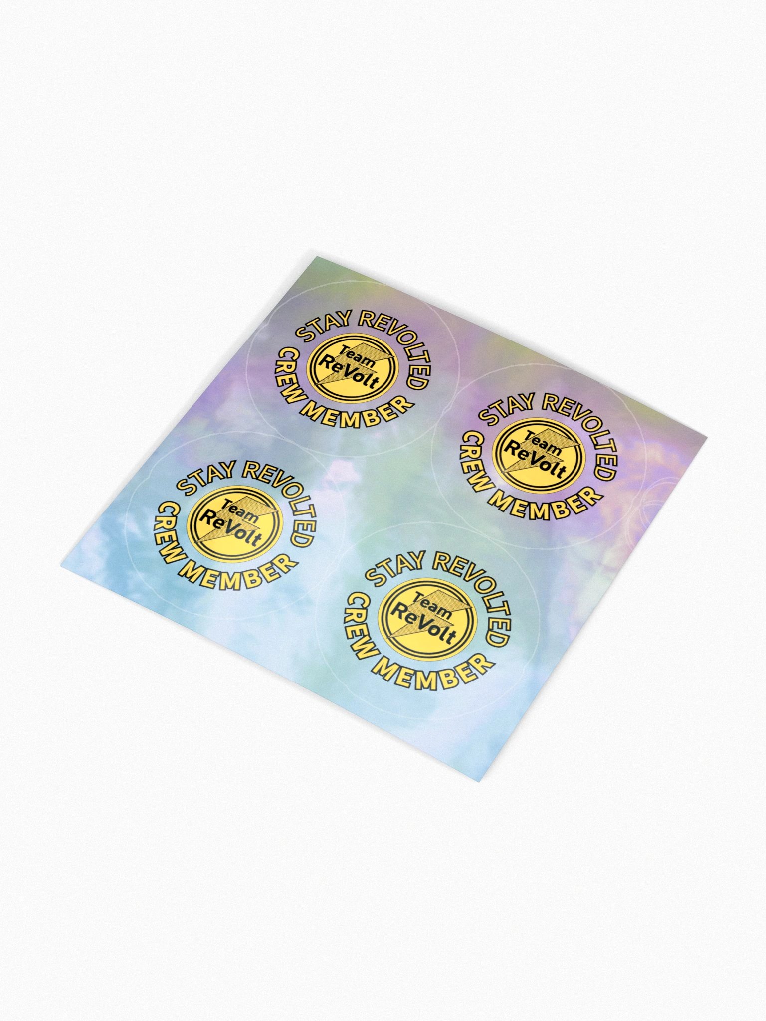 Team ReVolt Holographic Logo Stickers product image (3)