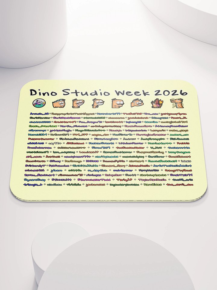 Studio Week 2026 Mouse Pad product image (1)