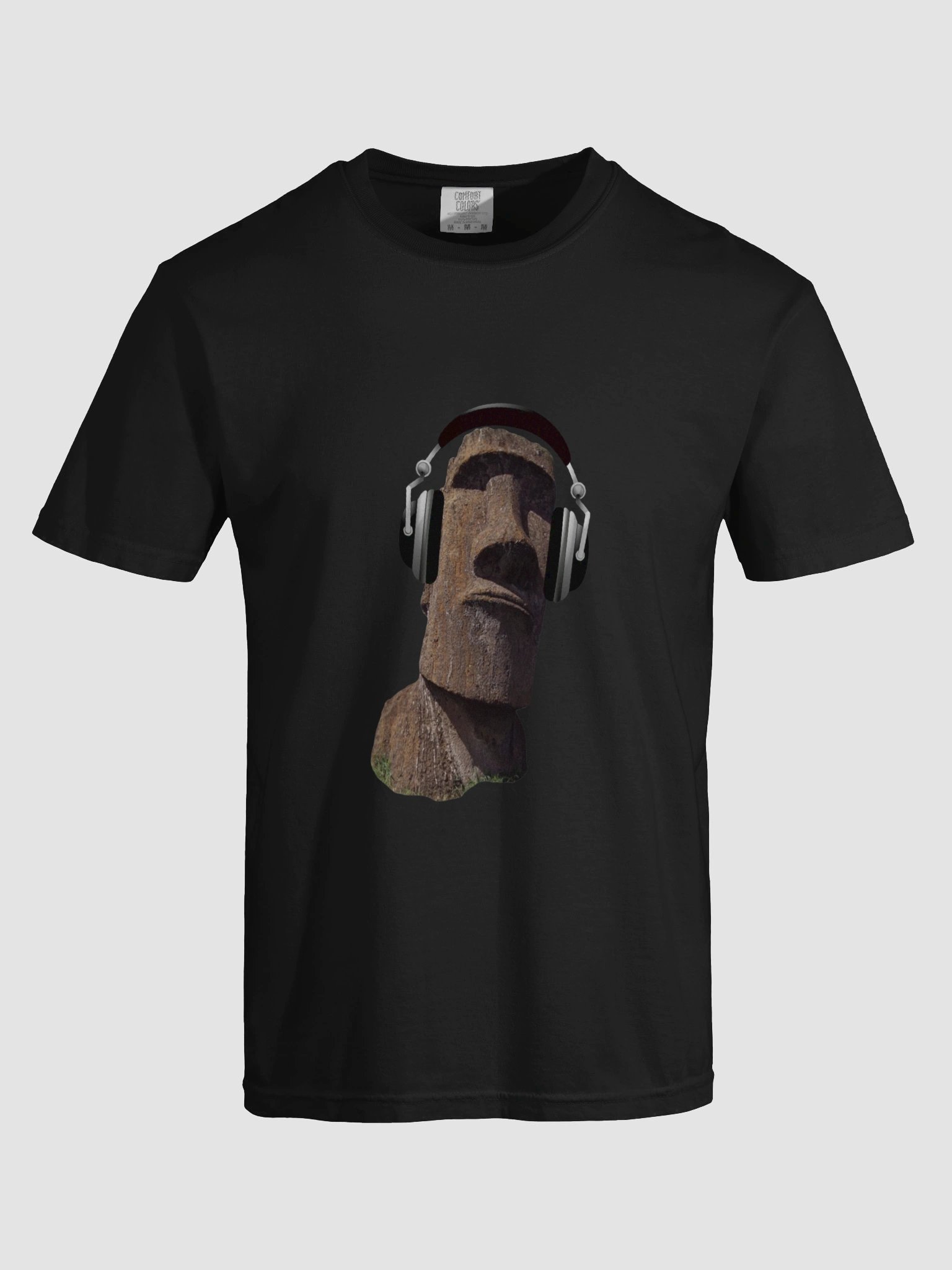 Moai Beats: Easter Island Vibes Tee product image (7)