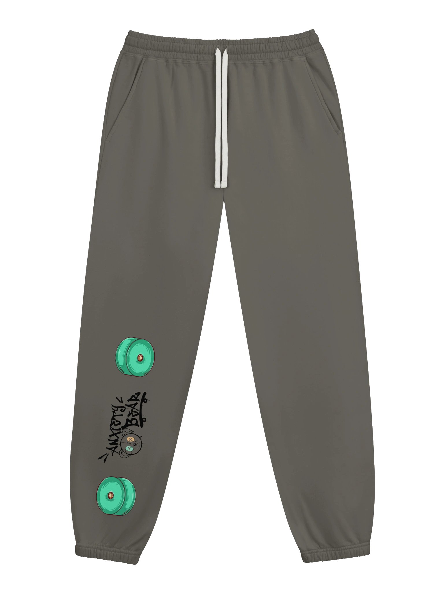 Anxiety Bear Skater Sweats product image (3)