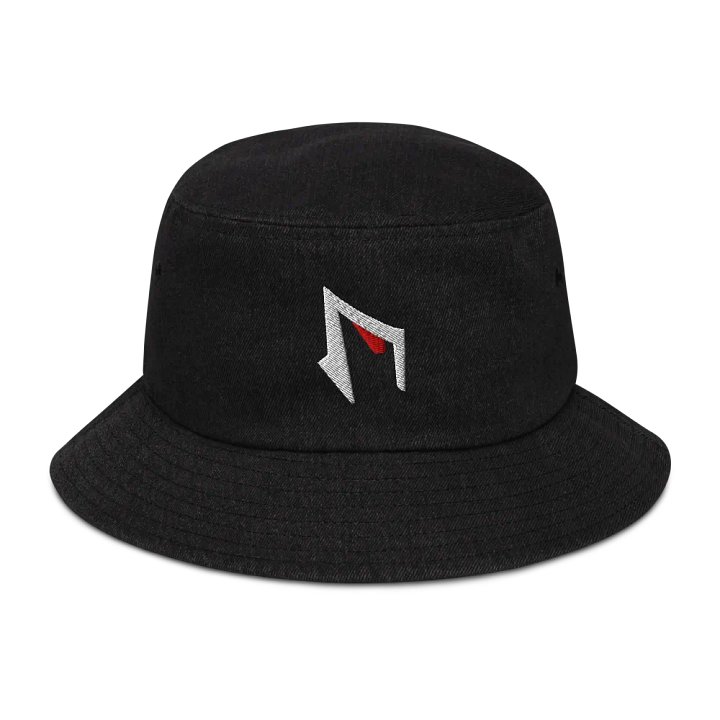 Geometric Fusion Denim Bucket Hat product image (1)