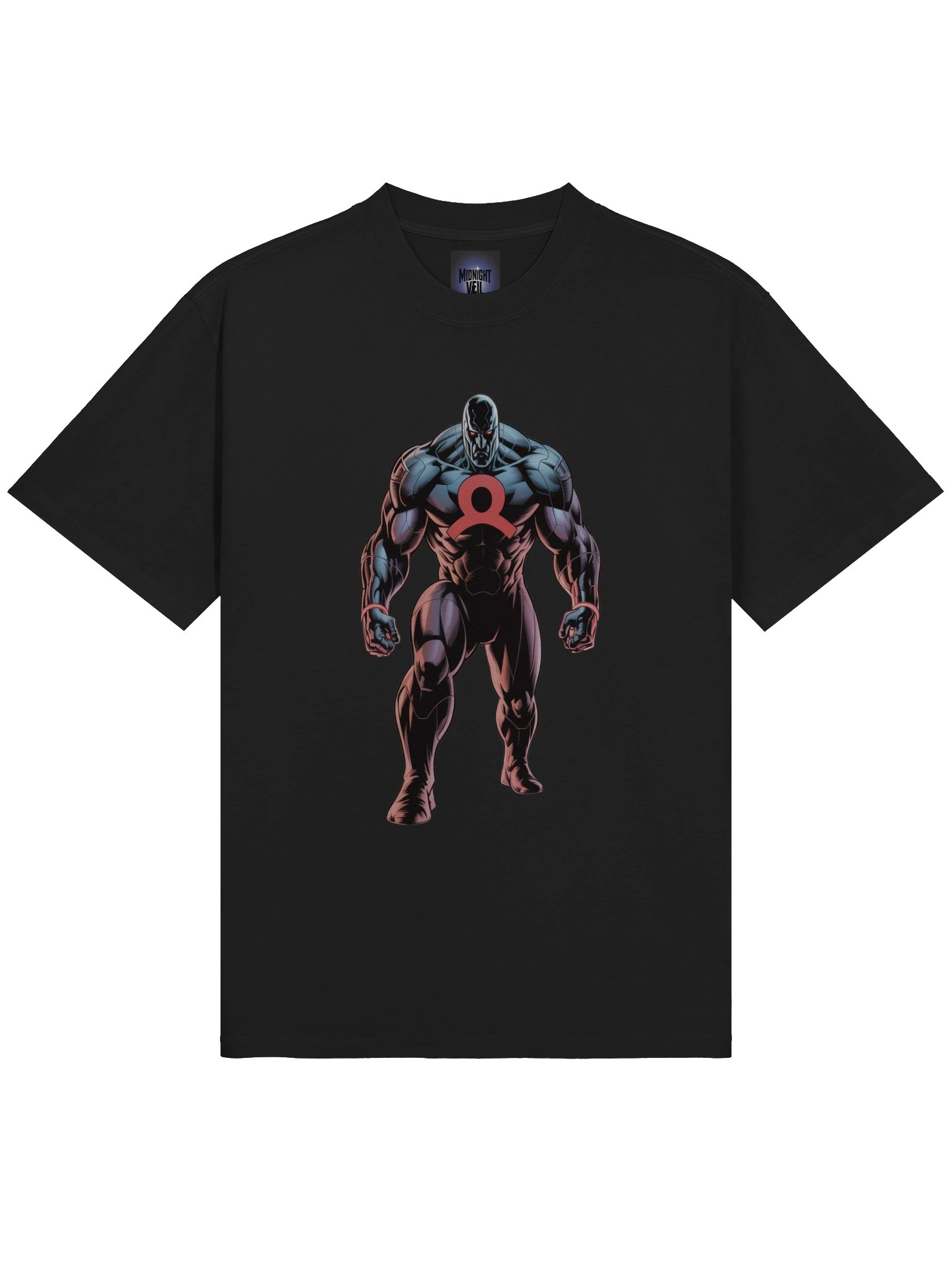 Omega Dominion: Darkseid Oversized Faded T-Shirt product image (5)