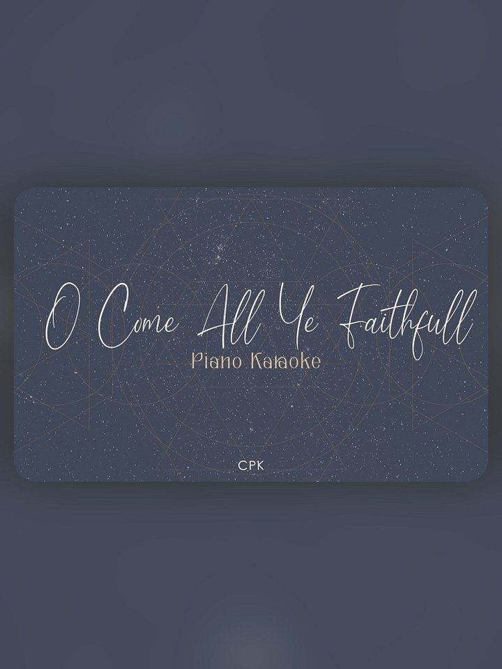 O Come All Ye Faithful product image (1)