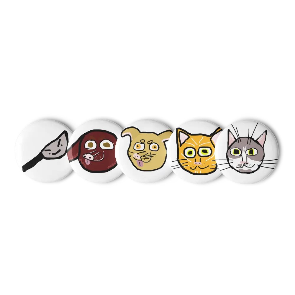 Flam-Drawn Pins | Sub-a-thon Reward product image (1)