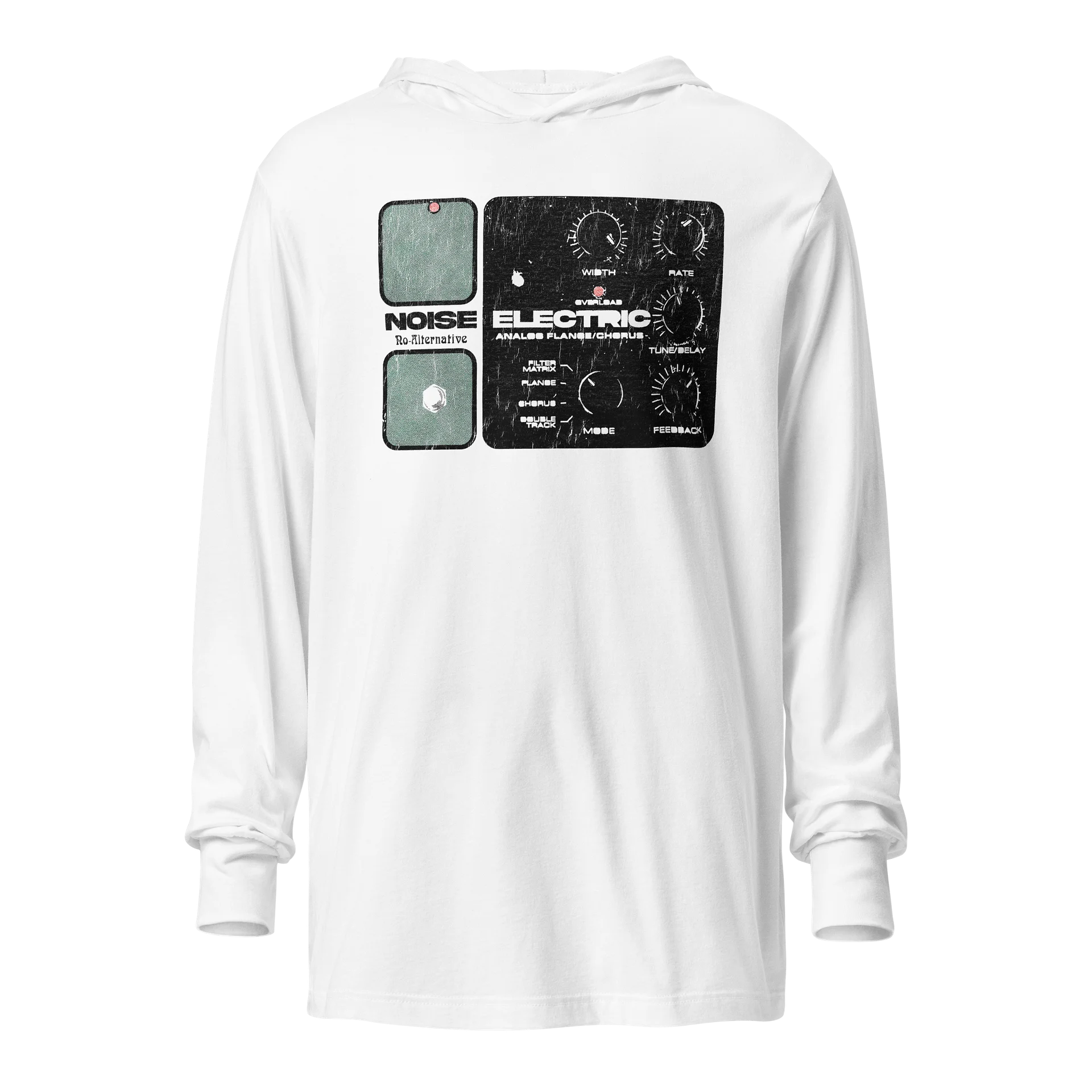 Poly Long Sleeve Hooded Tee product image (1)