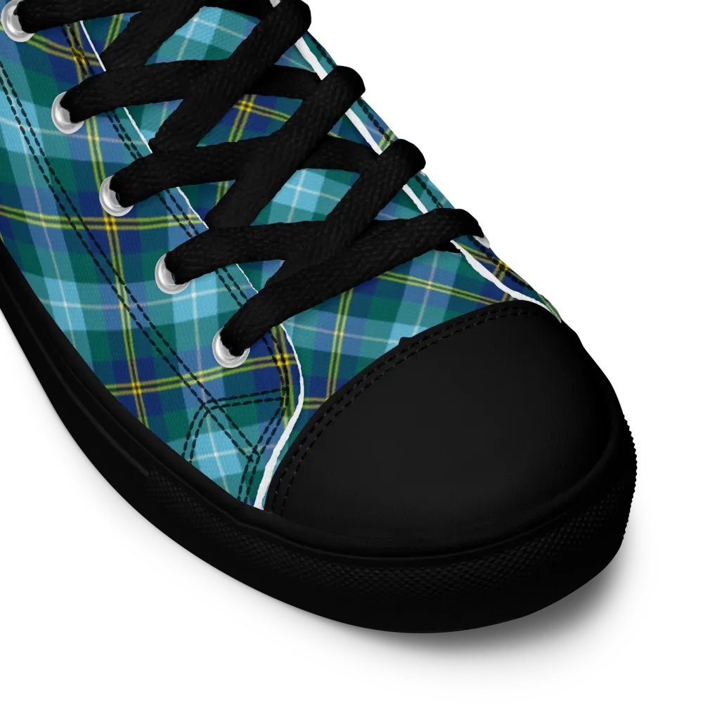 Porteous Tartan Men's High Top Shoes product image (11)